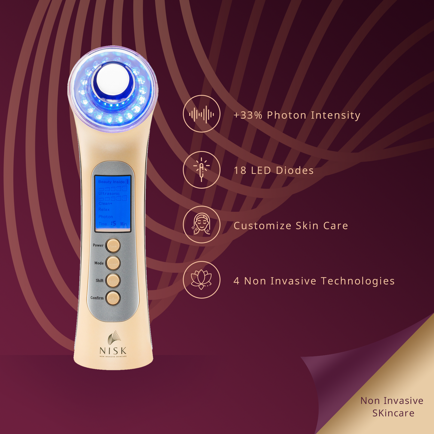 Nova 4-in-1 Facial Wand